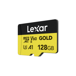 Lexar Professional GOLD 128 GB MicroSDXC UHS-II, 280 MB/s Lectura, 100 MB/s Escritura, U3, V60 - LMSGOLD128G-BNNNG Precio: 48.50000045. SKU: B12MHWL6TN