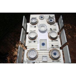 La Mediterranea Plato Llano Irys de Mónaco Brillante 26 cm (6 Unidades)