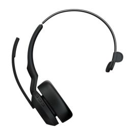 Jabra Evolve2 55 Link380c UC Mono Auriculares Inalámbricos para Oficina/Centro de Llamadas, Negro