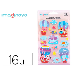 Imaginovo Pegatinas Magic Dreams Globo con Relieve 210x130 mm en Blister Precio: 1.49999949. SKU: B1HQFLG33W