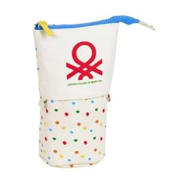 Estuche Cubilete Benetton Topitos Blanco (8 x 19 x 6 cm) Precio: 7.49999987. SKU: S4308032