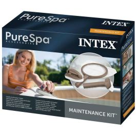 INTEX Kit de mantenimiento para Spa Jacuzzi con cepillo, red y tampón