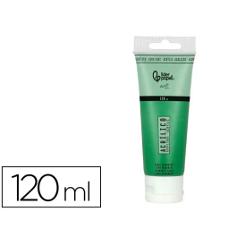 Liderpapel Pintura Acrílica Tubo de Plástico 120 ml Color Verde Permanente Precio: 2.98999954. SKU: B1FPD9MZ99