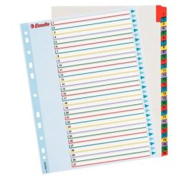 Indice Esselte Cartulina Mylar Borrable Numerico A4+ Pestañas 1-31 11 Taladros Precio: 10.540068. SKU: B16329PBLT