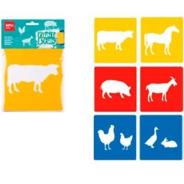 Apli Plantillas De Formas Animales De Granja Paint & Fun Pp Flexible Bolsa De 6 Surtidos Precio: 3.50000002. SKU: B1GDGHH9ZR