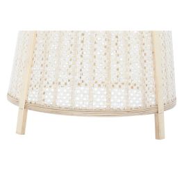 Lampara Techo Tropical DKD Home Decor Crema Natural 47 x 64 x 47 cm