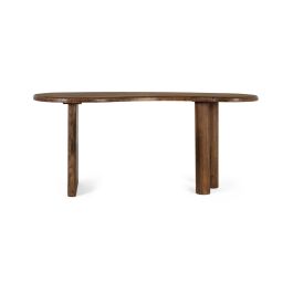 Mesa de Comedor Rustica GINER Y COLOMER en Madera de Teka Nogal Precio: 1088.9879. SKU: B1K4BK68R7