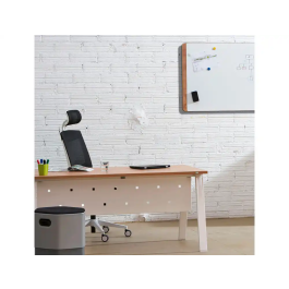 Rocada Pizarra Blanca Lacada Magnética Gama Natural 115x75 cm