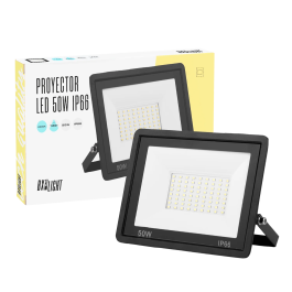 BX3 Light Foco Proyector LED 50W, 6000 Lumen, 6000K Blanco Frio, IP66, Regulable, Vida Util 60000H, Modelo BX3-6007-CW, Iluminacion Exterior Precio: 7.49999987. SKU: B134QEM738