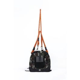 Bolsa de transporte - M PETS - REMIX 2 en 1 Camuflaje y Naranja - 41 x 28 x 28 cm - Plegable - Ligera - Arnés con cinturón Bolsa de transporte - M PETS - REMIX 2 en 1 Camuflaje y Naranja - 41 x 28 x 28 cm - Plegable - Ligera - Arnés con cinturón