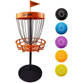 Schildkröt AUC1722948828781 - Mini Cesta de Disc Golf 6 Guru - 5 Mini Discos - Juego Interior/Exterior - Hasta 5 Jugadores Precio: 50.49999977. SKU: B16P5AKXAB
