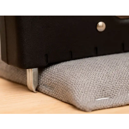 Q-connect Grapadora/Clavadora Manual Ligera con Cuerpo de Plástico Resistente Color Negro, Usa Grapas 23/6-8