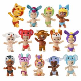 Bandai BAN3701405827793 Minifiguras de bebé coleccionables Pack de 5 Modelo aleatorio Figuras Chibi