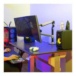 Ergotron Brazo Doble LX Redesign para Pantallas, 18.1kg, 24", Ajuste de Altura, Plata