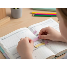 Imaginovo Bloc Notas Adhesivas Conejo 120 Hojas 8x15x48 mm