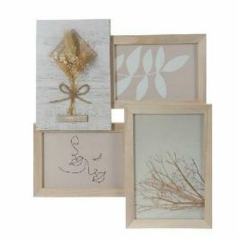 Marco Multifoto Shabby DKD Home Decor Natural 2.4 x 34 x 31 cm Precio: 10.78999955. SKU: S3040836