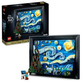 Lego Ideas 21333 Vincent Van Gogh - Lienzo de la Noche Estrellada Lámina Artística 3D - 2316 Piezas