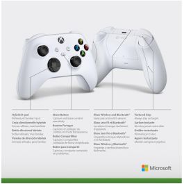 Microsoft Mando Inalámbrico Xbox - Blanco - Bluetooth/USB para Xbox Series S|X, Xbox One, Windows 10, Android
