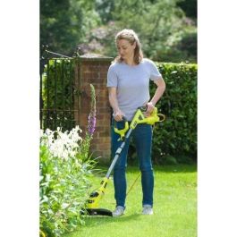 Ryobi RLT1831H25F Recortadora de bordes híbrida 18V con batería 2.5Ah y cargador, doble alimentación, ancho de corte 25-30cm