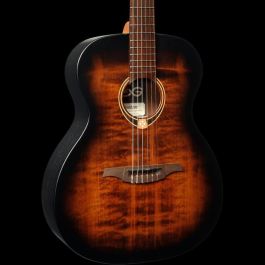 LAG Guitarra Acústica Nylon Auditorium Black & Brown Satinada Abeto Engelmann Macizo Precio: 326.909088. SKU: B165NJNNYR