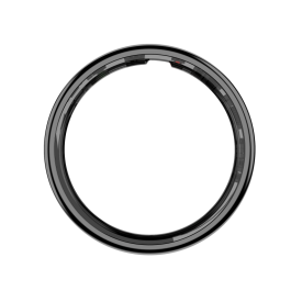 Leotec LESR01K11 Anillo Inteligente Rastreador Actividad, Monitor Ritmo Cardíaco, Oxígeno, Sueño, Estrés, 5 ATM, Acero Inoxidable, Negro