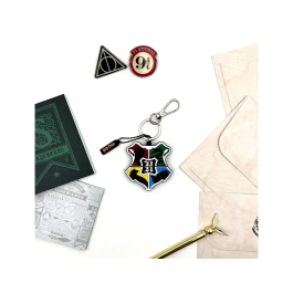 Wondee Llavero USB Harry Potter Hogwarts 32GB con Adaptador USB C