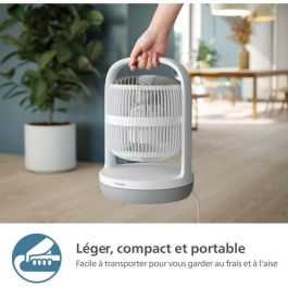 Philips CX2050/00 PHI1718062791594 Ventilador - Caudal de Aire 738 m³/h - Color Blanco