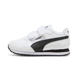 Zapatillas Deportivas Infantiles Puma St Runner V4 L V Ps Blanco
