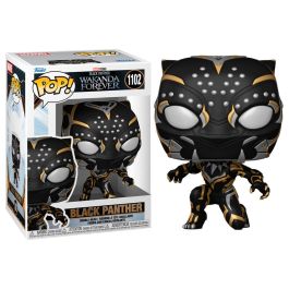 Figura POP Marvel Black Panther Wakanda Forever Black Panther Figura POP Marvel Black Panther Wakanda Forever Black Panther