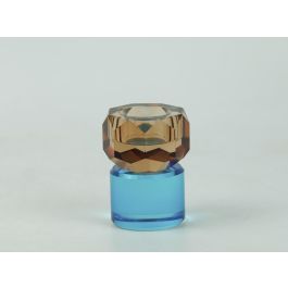 DKD Home Decor Portavela Moderno Bicolor Viridian (Verde Azulado) Ambar Cristal 7 x 9 x 7 cm Precio: 14.7899994. SKU: S3037612