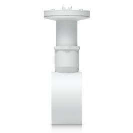 Ubiquiti Soporte Doble Antivandálico para 2 Cámaras UniFi Bullet, Dome o Turret, Aleación Aluminio, Policarbonato, Blanco, 1 1/2" NPS