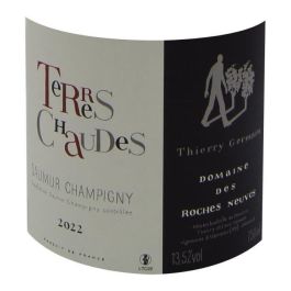 Domaine des Roches Neuves Cuvée Terres Chaudes 2022 Saumur Champigny - Vino tinto del Loira - Ecológico