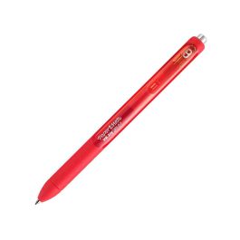 Paper Mate Inkjoy Gel Brillante Bolígrafo Retráctil Punta Media Rojo Caja -12U-