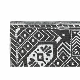 Alfombra DKD Home Decor Blanco Negro 180 x 1 x 120 cm (2 Unidades) Alfombra DKD Home Decor Blanco Negro 180 x 1 x 120 cm (2 Unidades)
