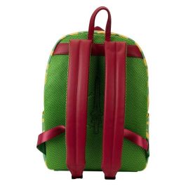 Loungefly Mochila Battle Cat Masters of the Universe 45cm Piel vegana Tirantes ajustables Compartimento principal con cremallera