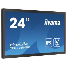 IIYAMA TF2438MSC-B1 60.5cm (23.8") 1920x1080 Full HD LED IPS 5ms 16:9 Táctil 10Ptos Capacitivo 600cd/m² 1000:1 178° Negro Precio: 565.50000012. SKU: B128ZTDMFW