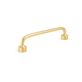 Viefe Tirador Zamak Modelo Floid Distancia 128 mm Acabado Oro Cepillado Precio: 7.49999987. SKU: B1AXSADAR9