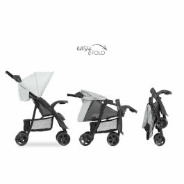HAUCK Shopper Neo II Cochecito de Bebé Plegable y Maniobrable, Capacidad hasta 25 kg - Gris