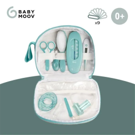 Babymoov Kit de Cuidado Completo Personalizable con Bolsillos Elásticos y Cremallera para Llevar o Colgar
