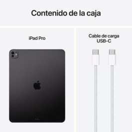 Apple iPad Pro 13" 2024 7th Wifi Cell/ 5G/ M4/ 256Gb/ Negro Espacial Apple iPad Pro 13" 2024 7th Wifi Cell/ 5G/ M4/ 256Gb/ Negro Espacial