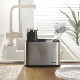 Quttin - Organizador de Limpieza de Cocina con Dispensador - 18 x 8.5 x 19 cm (12 Unidades)