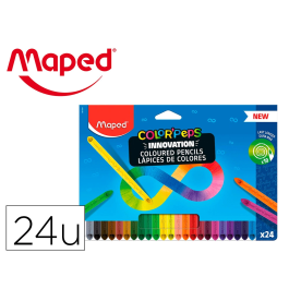 Maped Color'Peps Infinity Estuche Lápices de Colores 24 Ud Precio: 3.95000023. SKU: B15AH9ZX4D