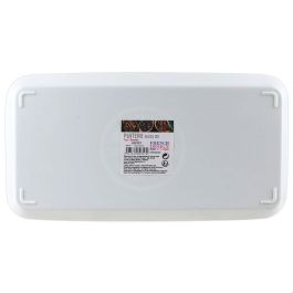 Saveur et Degustation Bandeja Melamina 30x15 cm Colores Surtidos Blanco Negro