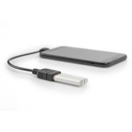 Digitus OTG.micro B/St-A/Bu.0.15m.sw - Adaptador USB On-The-Go micro B Macho a USB A Hembra 0.15m Negro