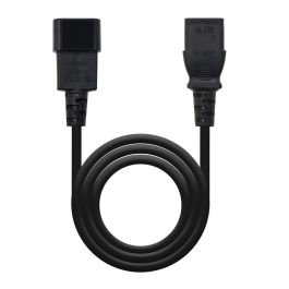 NANOCABLE CABLE ALIMENTACION CPU, C13/H-C14/M, NEGRO, 1.5M