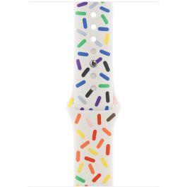 Apple MUQ33ZM/A Correa Deportiva Pride Edition para Apple Watch 45mm, 42mm, 44mm, 49mm Multicolor Talla S/M Fluoroelastómero Precio: 55.99187033. SKU: B1GM2YRPFM