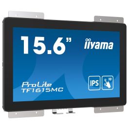 iiyama ProLite TF1615MC-B1 Monitor táctil IPS 15.6" Full HD 1920x1080 Pantalla táctil capacitiva 10 puntos Toque VGA HDMI DisplayPort USB Negro