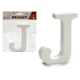 Letra J de Madera Blanca 2x11 cm - Pincello (24 Unidades) Precio: 16.50000044. SKU: B17RJQMTVT