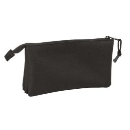 Safta Portatodo Triple Atlético de Madrid Teen Black 22x12x3 cm