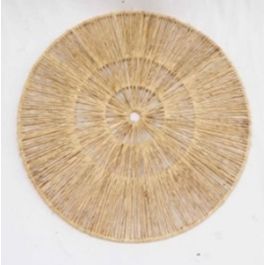 DKD Home Decor Decoración de Pared Balinés 60x60cm de Yute y Metal Natural - Pack de 2 Unidades Precio: 31.50000018. SKU: S3018880
